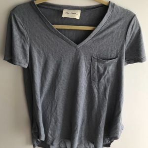 Blue/Gray colored t-shirt NEVER WORN